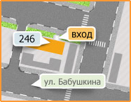 Карта проезда